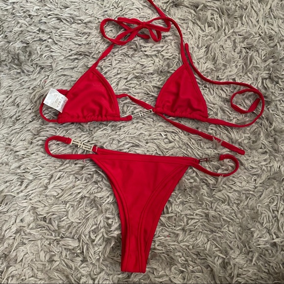 I.am.gia red Ava bikini size small - Picture 4 of 6